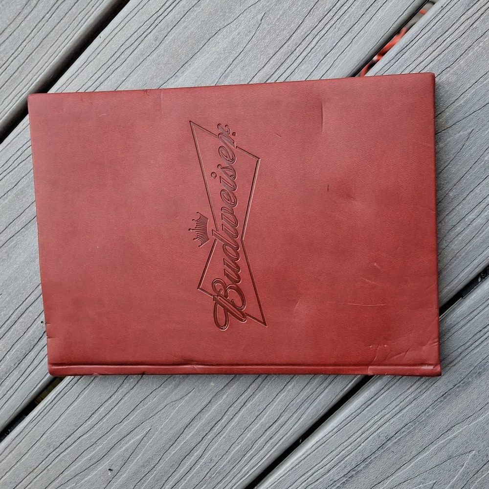 Budweiser writing book